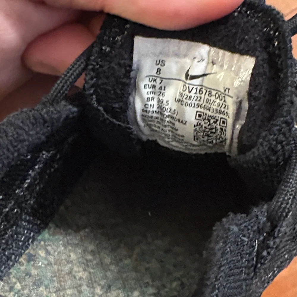 Nike Black and Gray Flyknit Sneakers- Vapormax - Picture 4 of 5